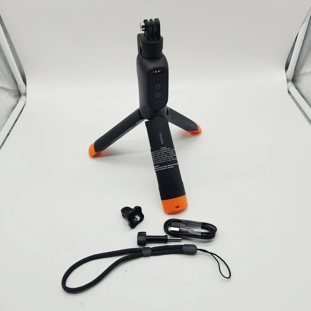 TELESIN Bluetooth Floating Selfie Stick Tripod DJI Osmo Action 6 5 Pro 4 15M